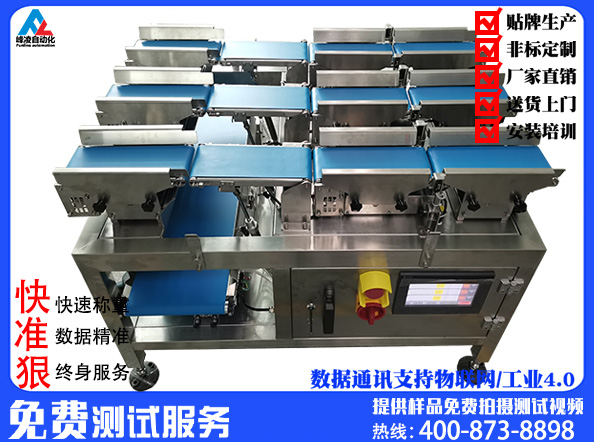 多通道重量檢測(cè)機(jī)-非標(biāo)定制三通道自動(dòng)檢重秤-多軌重量選別機(jī)-3道在線(xiàn)自動(dòng)稱(chēng)重機(jī)
